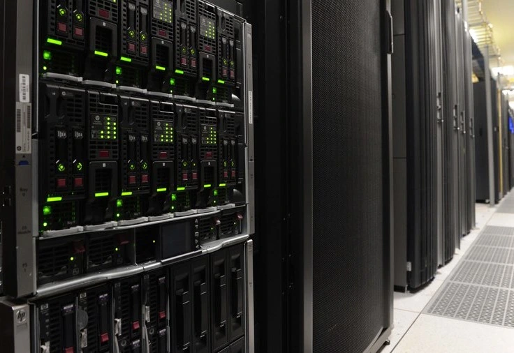 Data center server racks